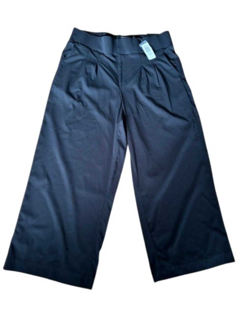Torrid Black Challis Wide Leg High Waist Pants NWT 16S